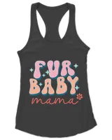 Fur Baby Dog Design Puppy Mom Quote and Saying Groovy