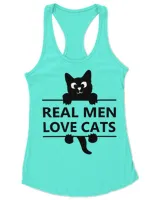 Cats Real Men Love and have Cats cat lover HOC210323A8