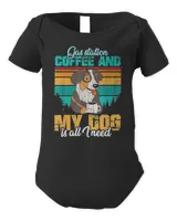 Gas Station Coffee And My Dog Is All I Need T Shirt