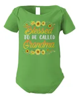 Mother Womens Xmas Blessed To Be Called Grandma Sunflower Mothers day187