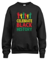 Teacher Job Celebrate Black History Month Colorful Hands Teacher