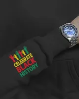 Teacher Job Celebrate Black History Month Colorful Hands Teacher