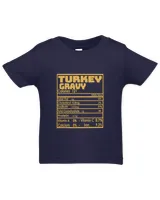 Turkey Gravy Nutrition Facts Thanksgiving Family Matching T-Shirt