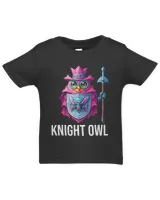Cute Owl Funny mediaeval Knight Owl
