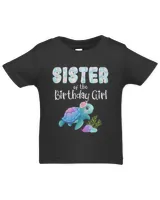 Turtle Lover Sea Turtle Birthday Sister Of The Birthday Girl Ocean Bday