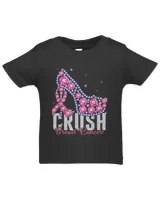 Crush Breast Cancer High Shoes Twinkle Jewelry Ribbon