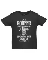 Roofer Funny Retro Roofing Roof Equipment Job Repair32