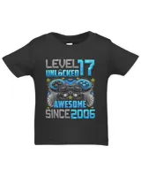 Level 17 Unlocked Awesome Since 2006 17th Birthday Gaming