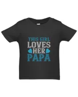 This Girl Loves Her Papa Father's Day Gift