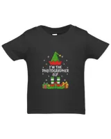 Xmas Family Matching Funny The Photographer Elf Christmas T-Shirt