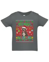 Pit Bull Christmas Woof Santa Pit Bull Lover Owner Family 41