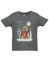 Cairn Terrier Under Moonlight Snow Christmas Pajama 337