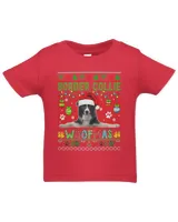 Border Collie Christmas Woof Santa Border Collie Dog Lover 24