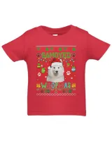 Samoyed Christmas Woof Santa Samoyed Lover Owner Family 39