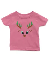 Christmas Shirt - Cute Reindeer Face, Great shirt for Christmas (5)