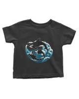 Orcas Lover Fishes Whales Killer Sea Ocean Tooth Oceanic Tank Top