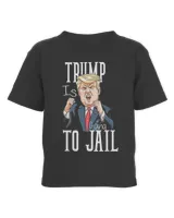 Trump Is Going To Jail Retro Trump 20-24 Years in Prison T-Shirt