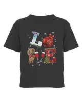 Love Dachshund Wine Ball Merry Christmas Sweatshirt