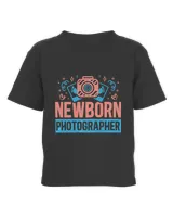 Newborn Photographer Baby Photoshoot Photography Lover Premium T-Shirt