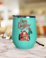 Merry Christmas Black Mug 11oz