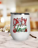 Daddy Claus Wine Tumbler (12 oz)