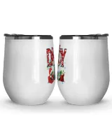 Daddy Claus Wine Tumbler (12 oz)