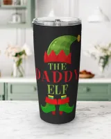 Daddy Gifts Matching Family Funny Xmas The Daddy ELF Christmas PJS Group