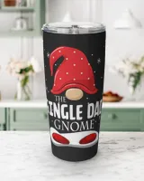 Funny The Single Dad Gnome Christmas Pajama Group Matching Family Xmas Gift