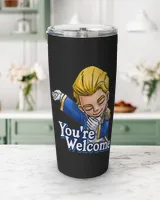 You are welcome, bitcoin style,  crypto cup,,