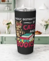 Cats And Books Easily distracted by cats and books  BunnyCreative