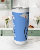 Personalized Custom Nurse Hero Tumbler