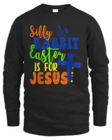Silly Rabbit Easter Is For Jesus Easter Gift For Girl Boy Essential T-Shirt