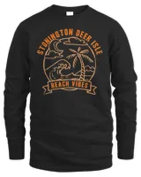 Beach Vibes Stonington Deer Isle Vacation Maine Tour T-Shirt