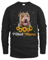 Pitbull Womens Cute Pitbull Mama Dog Mom Dog Lover Mothers Day 317