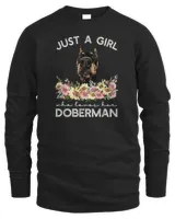 Doberman Pinscher Shirt Women Girl