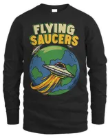 Flying Saucers UFO Abduction Extraterrestrial Believer