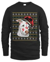 pitbull ugly christmas sweater