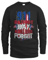 9.11.2001 Patriot Day We Will Never Forget T-Shirt