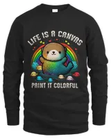 Life is a canvas paint it colorful