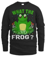 Frog Gift What the Frog Funny Frog Lover Quotes