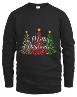 Merry Christmas Tree Long Sleeved T-Shirt