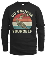 Official Go Smudge Yourself Vintage Retro Shirt