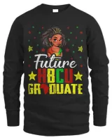 Future HBCU Grad History Black College Girl Youth Melanin T-Shirt