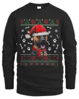 Ugly Sweater Christmas Plott Hound Santa Hat Pajama Xmas