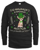 Chihuahua Irish Pub Can handle licker St Patrick day Tee