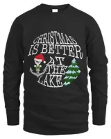 Christmas Is Better At The Lake Camping Vacation Lover Chris
