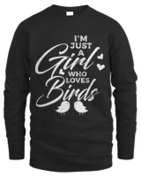Just A Girl Who Loves Birds Birding Bird Watching 2