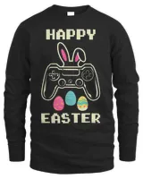 Gamer Video Game Rabbit Bunny Eggs Hunting Happy Easter Day