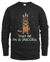 GSD Je Suis Un Chien Unicorn [French Language] German Shepherd Dog Dog