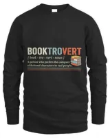 Booktrovert Definition Librarian meme retro Book Lovers